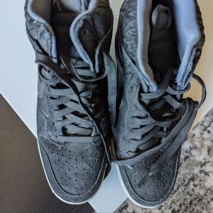 Nike Dunk Sky-High Hidden Wedge Leather Sneakers